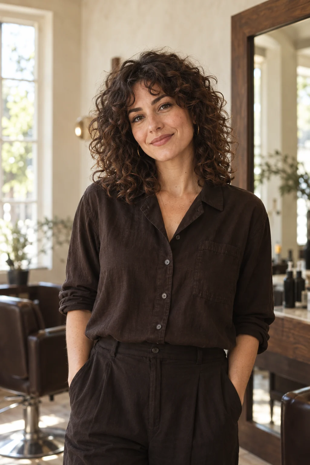 Maya, illustrative stylist portrait