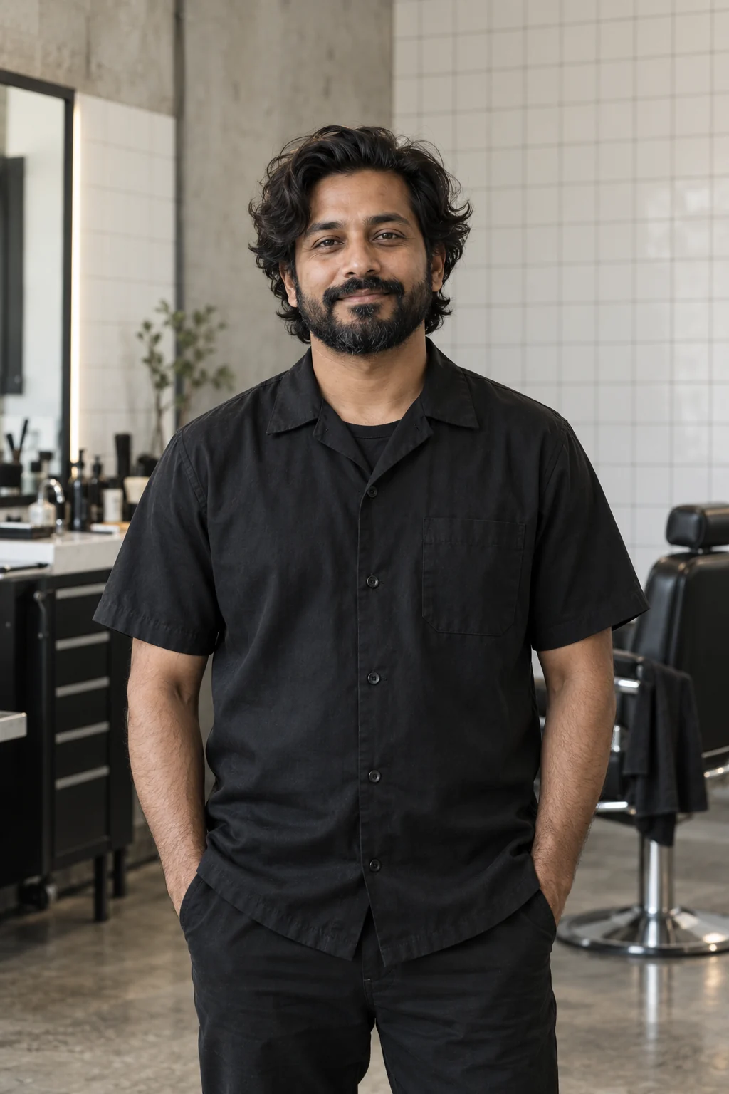 Dev, Self Made barber
